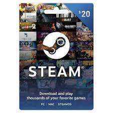 Steam Gift Card 20 Digital Gift Card Wallet Gift Card Gift Card Generator