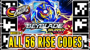 The complete beyblade burst turbo qr code collection! All 56 Beyblade Burst Rise Qr Codes Todos Beyblade Burst Rise App Qr Codes