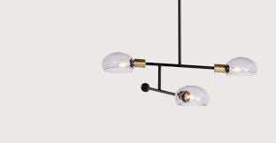 Tangle Chandelier Pendant 3 Lights Matt Black Smoke Grey And Antique Brass Rauchglas Mattschwarz Hangeleuchte