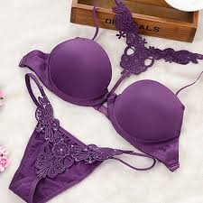 Maybe you would like to learn more about one of these? Boldiva Hot Women Sexy Bra And Panties Set Soft Padded D2612 Purple Boldiva