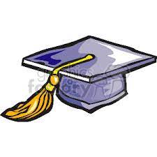 A Blue Graduation Cap With A Gold Tassel Clipart Royalty Free Image 139476 Blue Graduation Free Clip Art Gold Clipart