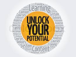 In this short read, you will find inspiration and encouragement to unlock your potential and become the person you want to be, . Unlock Your Potential Circle Word Stock Vector Colourbox