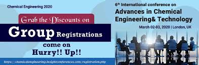 The chemical engineering journal focuses upon three aspects of chemical engineering: Chemical Engineering 2020 Chemical Conference Chemical Congress Applied Chemistry Chemical Meetings Petrochemicals International Summit International Meetings London Uk Europe Asia Pacific Middle East Global Events
