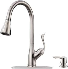 patented kitchen faucet with pull down
