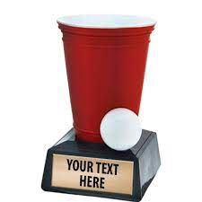 This article will go over the basic rules of beer pong and variations on the rules you can include in the game if desired. Beer Pong Trophy Award Beer Pong Tourney Trophy Free Engraving Breweriana Com Collectables