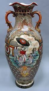 Satsuma Ware Satsuma Vase Japanese Vase Satsuma