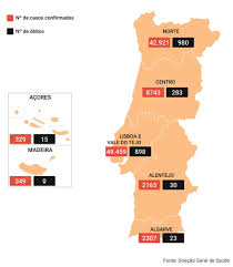 Mais de metade dos novos casos foram registados em lisboa e vale do tejo. Covid 19 Situacao Em Portugal