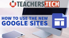 How to use the New Google Sites - Tutorial - YouTube