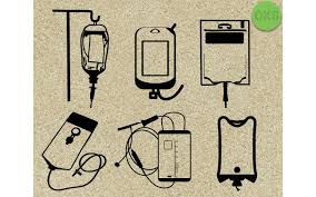 Download Iv Fluid Bag Svg Eps Dxf Vector File Graphic By Crafteroks Creative Fabrica PSD Mockup Templates