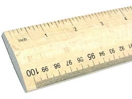 Learn tricks to measuring without a tape measure or ruler. Wooden Rule 1 Meter Yard Stick Ruler Imperial Metric Measurements Mm Cm Inches Markings Hardwood School Office Tailors Bench With Handle For Easy Measuring 1 Meter Ruler Buy Online In Jordan