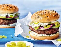Griechischer Burger Rezept Rezepte Essen Essen Und Trinken