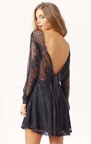 Black And Teal Lace Dress For Love And Lemons Lolo Lace Dress Black Lace Backless Dress Fashion Lace Dress