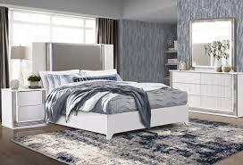 Hudson queen pecan storage bedroom set. Buy Aspen White 5 Pc Queen Bedroom Set Part Badcock More