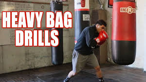 heavy bag drills improve your boxing