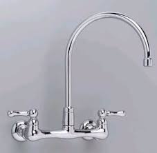 heritage wall mount sink faucet (8 inch