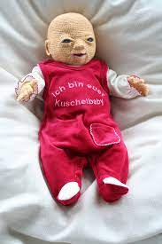 baby emily open eyes and mouth amigurumi oyuncak bebek bebek bebek desenleri