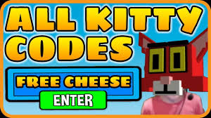 All Roblox Kitty Codes For Free Cheese Rgcfamily Roblox Coding Understanding
