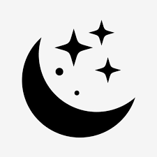 Vector Moon Icon Moon Clipart Black And White Moon Icons Moon Icon Png And Vector With Transparent Background For Free Download Moon Icon Location Icon Icon