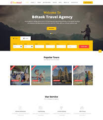 Browse our extensive collection of free website templates and download them in psd format. Travel Agency Html Template Free Download