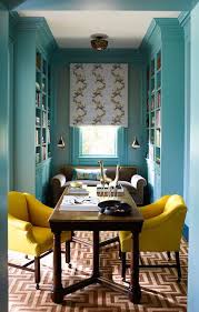 Turquoise Office Ideas Transitional Den Library Office Anik Pearson Architect Room Color Combination Living Room Color Combination Home