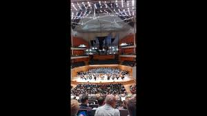 the bridgewater hall view from the circle row l