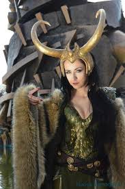 Upon arriving on earth, loki turns himself into lady loki and pretends to be thor's wife so thor won't have to justify why he is bringing the god of mischief. Lady Loki By Atra In Wonderland On Deviantart