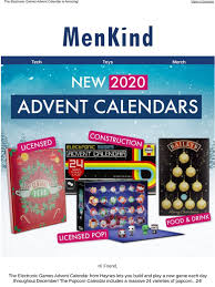 Menkind Advent Calendar Pre Order Spaces Filling Up Fast Milled