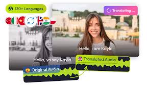 AI Video Translator | AI Dubbing & Subtitles in 130+ Languages | Flixier