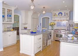 blue kitchen ideas: cabinets, walls