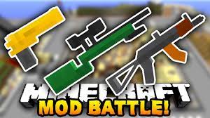 How does the gun mod work in minecraft? Minecraft Epic Gun Mod Battle Minecraft Flan S Mod W Prestonplayz The Pack Youtube