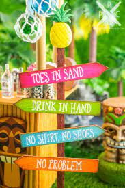 Dollhouse Miniature Tiki Bar Tiki Bar Signs Tiki Bar Decor Tiki Bar