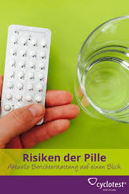 Nebenwirkungen Von Pille Co Im Tv Cyclotest De Pillen Auf Einen Blick Verhutung Ohne Hormone