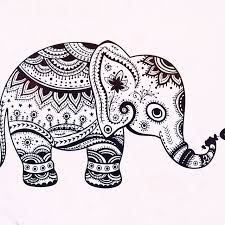 Plus, it's an easy way to celebrate each season or special holidays. Mandala Elephant Coloring Pages Easy