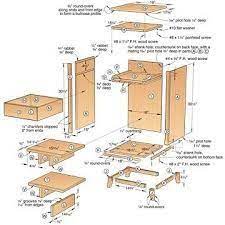 This table has been built tens of thousands of times and is loved the world over for it's basic material composition, simple clean lines, easy to build steps, and sturdy, functional size. Woodworking Plans Cabinet Drawer Step By Step Plans To Build This 8 Drawer Flat File Cab Cabinet Woodworking Plans Kitchen Cabinet Plans Kitchen Cupboard Plans