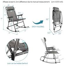 A comfy camping chair is the perfect solution to relax and enjoy your surroundings in between exploring and outdoor activities. Outdoor Portable Recliner For Camping Fishing Beach Bonnlo Set Of 2 Zero Gravity Rocking Chair Patio Lawn Chair Beach Reclining Folding Chairs Grey 2pcs Lounge Chairs Chairs Ilsr Org