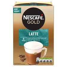 Serving size8fl oz (237 g) . Nescafe Gold Latte Instant Coffee 8 X 15 5g Sachets Bb Foodservice