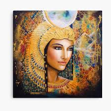 Egyptian Goddess Canvas Prints for Sale | Redbubble