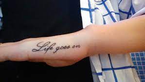Pin By Diva On Tattoo Life Goes On Tattoo Hand Tattoos Tattoo Quotes About Life