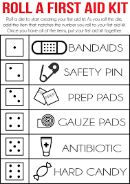 This Roll A First Aid Kit Is Such A Fun Girls Camp Certification Idea Or Even For Girl Scouts Girls Camp Certification Girl Scout Activities Girl Scout Crafts