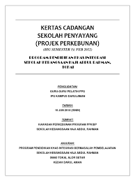 Pelagong labu,ns kolaborasi pelajarpensyarah swasta ukmcesmed program pembangunan komuniti projek keusahawanan homestay project ict dan komuniti projek kraftangan projek didik, projek. Kertas Cadangan Kebun
