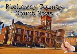 Pickaway County Court of Common Pleas Weekly Dispositions