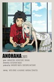 Anohana By Yasemin Bali Anime Decor Anime Printables Anime