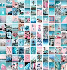 Using real feathers or ones made of paper, design a beautiful collage of mixed colors. Summer Collage Aesthetic Wallpapers Wallpaper Cave