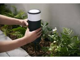 Philips Hue Calla White And Color Ambiance Tuinpaal Basis Kit Muurverlichting Lampen Buitenverlichting