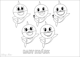 Helping mothers build lives they love and trust their instincts throughout every phase of printable coloring pages and other similar activity sheets are great for toddlers and preschoolers to learn about the concepts of drawing and coloring. 11 Baby Shark Coloring Pages Free Printable For Kids Easy And Funny Coloring Pages For Kids Free Printable