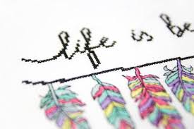 This inspirational snippet by lizze kate can be stitched in a weekend! Pin On Cross Stich Frames