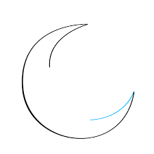 More images for pencil half sun half moon drawing » How To Draw A Crescent Moon Really Easy Drawing Tutorial