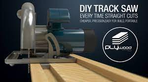 Diy Circular Saw Track Saw Guide Homemade Track Saw Youtube Circular Saw Track Circular Saw Best Circular Saw
