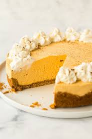 This No Bake Pumpkin Cheesecake Is Light Airy And So Easy To Make The Perfect Pump In 2020 Cheesecake Recipes Pumpkin Cheesecake Recipes No Bake Pumpkin Cheesecake