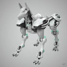 Black And White Robot Dog Robot Dog By Haruyuki86 On Deviantart Robot Concept Art Character Design Robots Concept